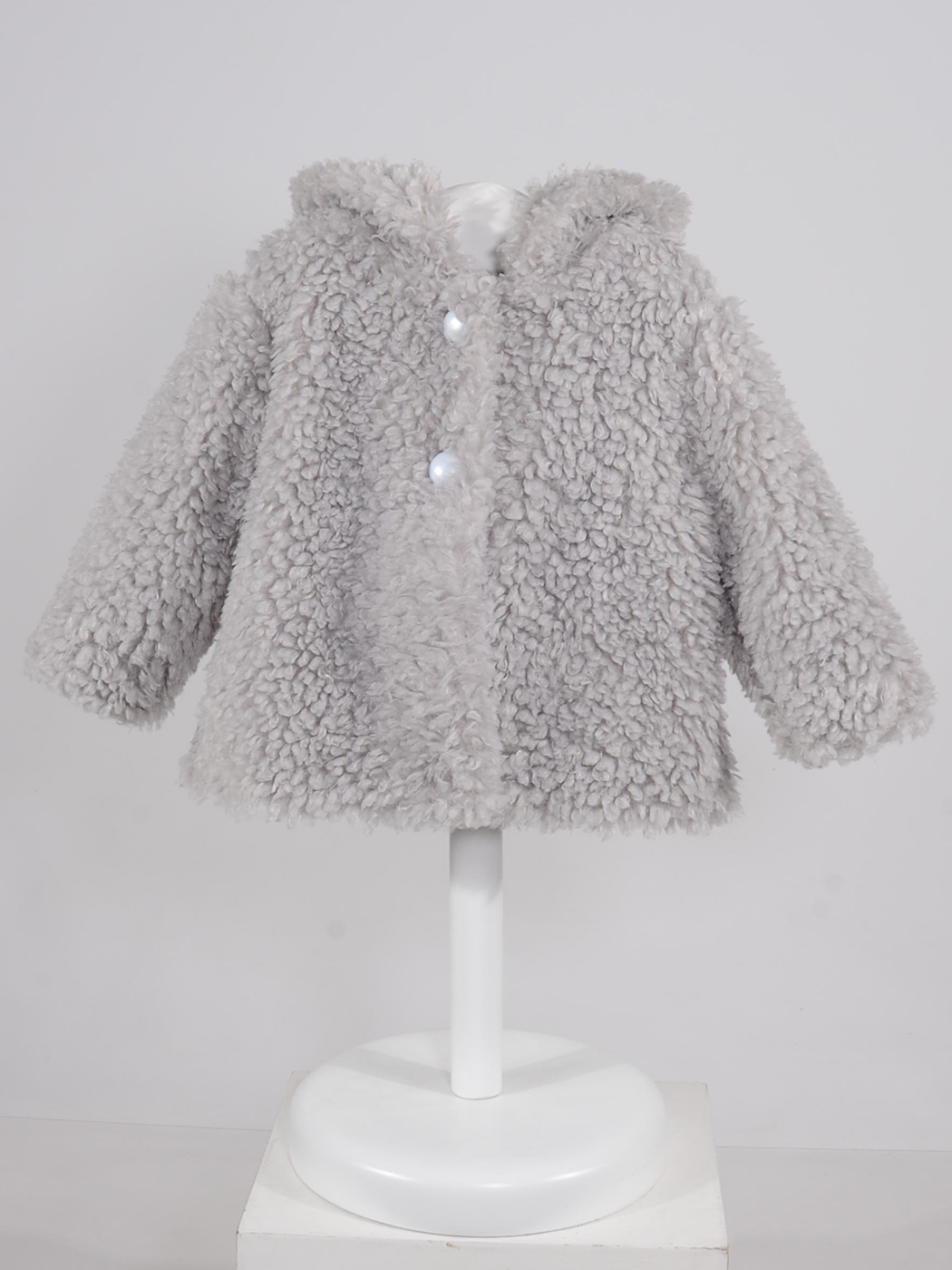 KUZU PELUŞ MONT - Gri